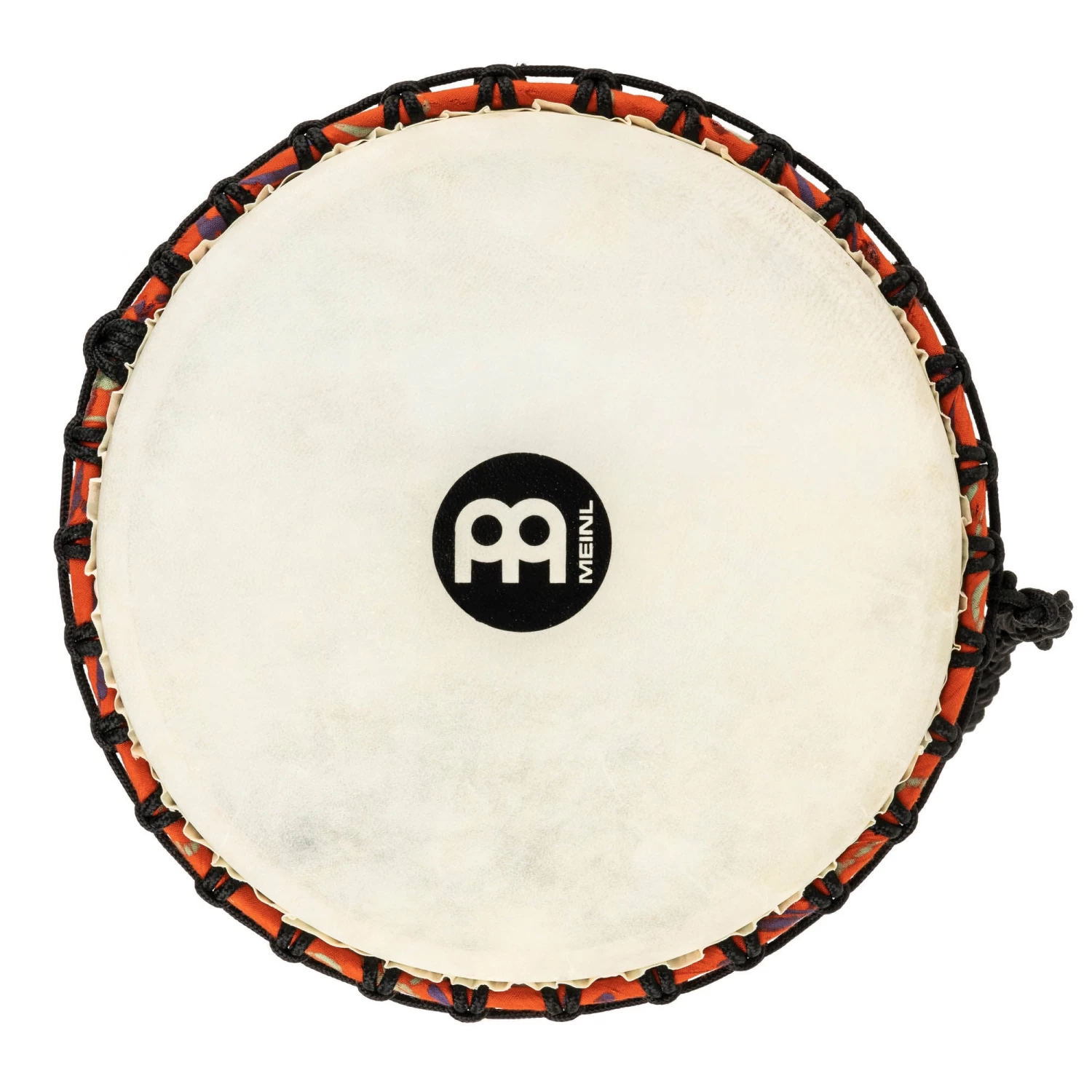 MEINL Percussion Rope Tuned 12" Djembe - Pharaoh's Script, Large - Goat Skin Head - Image 3