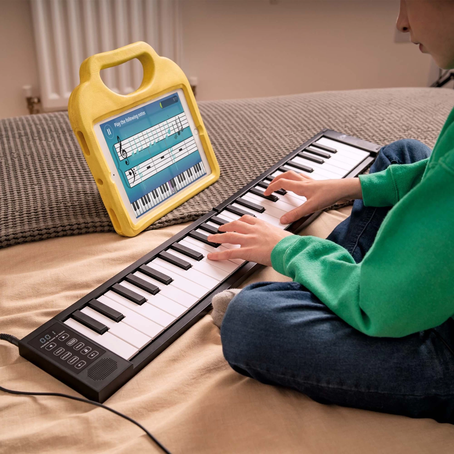 Carry-On 49 Key Touch Sensitive Folding Piano - Image 5