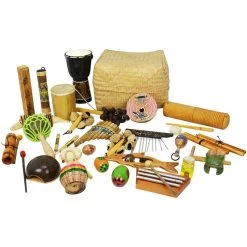 A-Star 30 Player Multicultural Percussion Sounds Basket