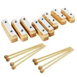 A-Star 8 Bar Wooden Chime Set