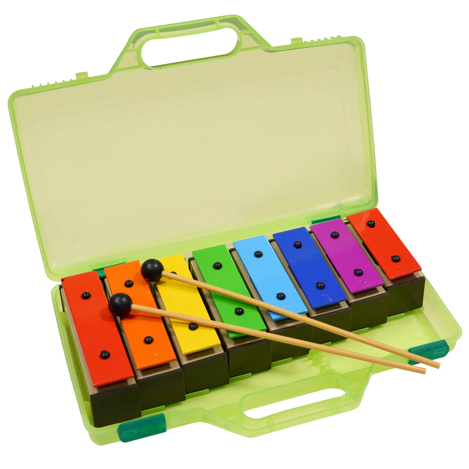 A-Star Rainbow Chime Bar Set In Hard Case