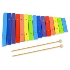 A-Star 15 Note Rainbow Xylophone With Beaters