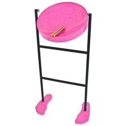 Jumbie Jam Steel Pan In Pink