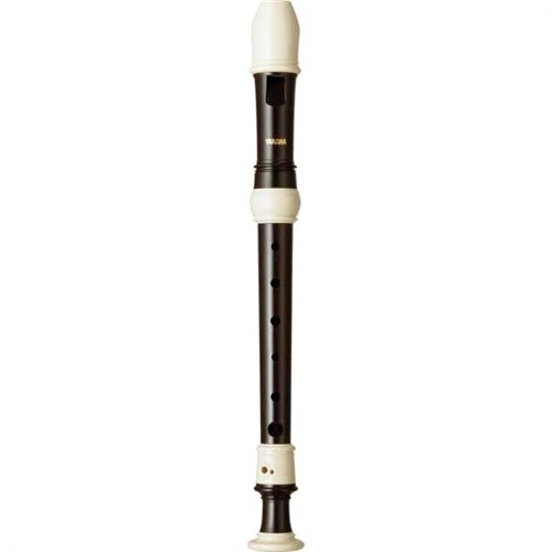 Yamaha YRS302B Brown And White Descant Recorder