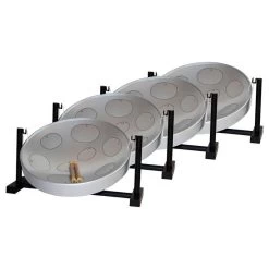 Jumbie Jam Grey Table Top Steel Pan - Pack Of 4