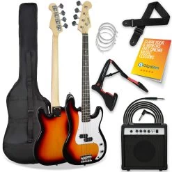 3rd Avenue Electric Bass Guitar Pack