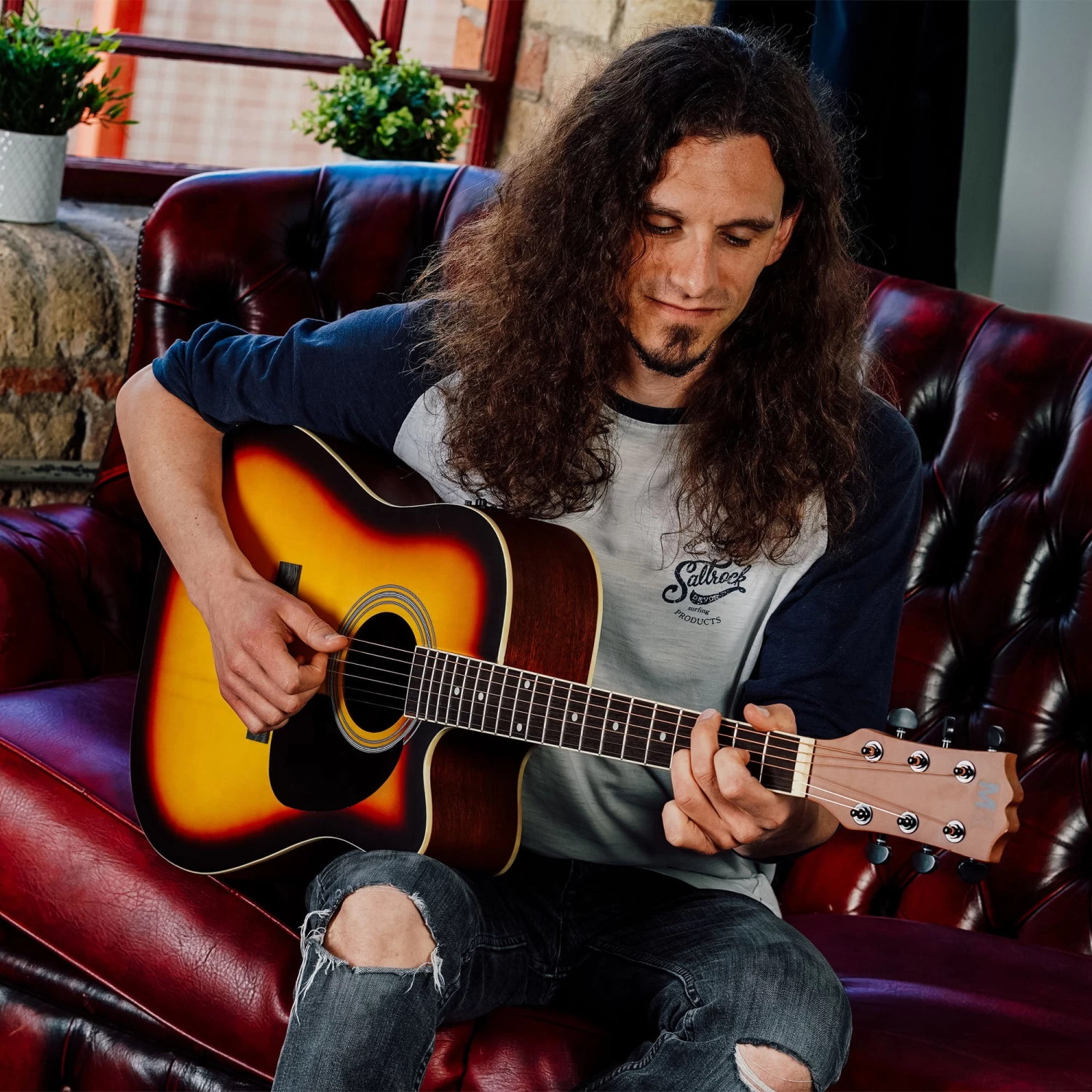 MX By 3rd Avenue Cutaway Electro Acoustic Guitar Pack - Image 11