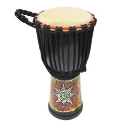 A-Star 7 Inch Painted Djembe