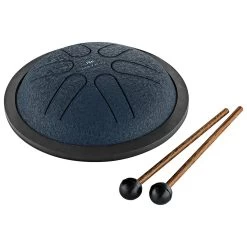 Meinl Sonic Energy 6" Mini Steel Tongue Drum In A Major - Navy Blue
