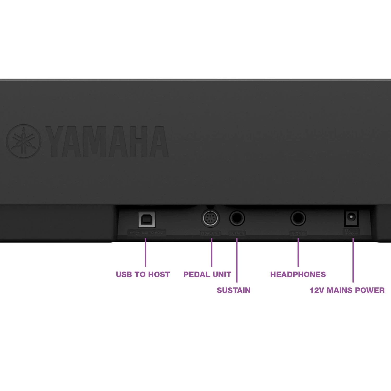 Yamaha P145 P-Series Digital Piano In Black - Image 7