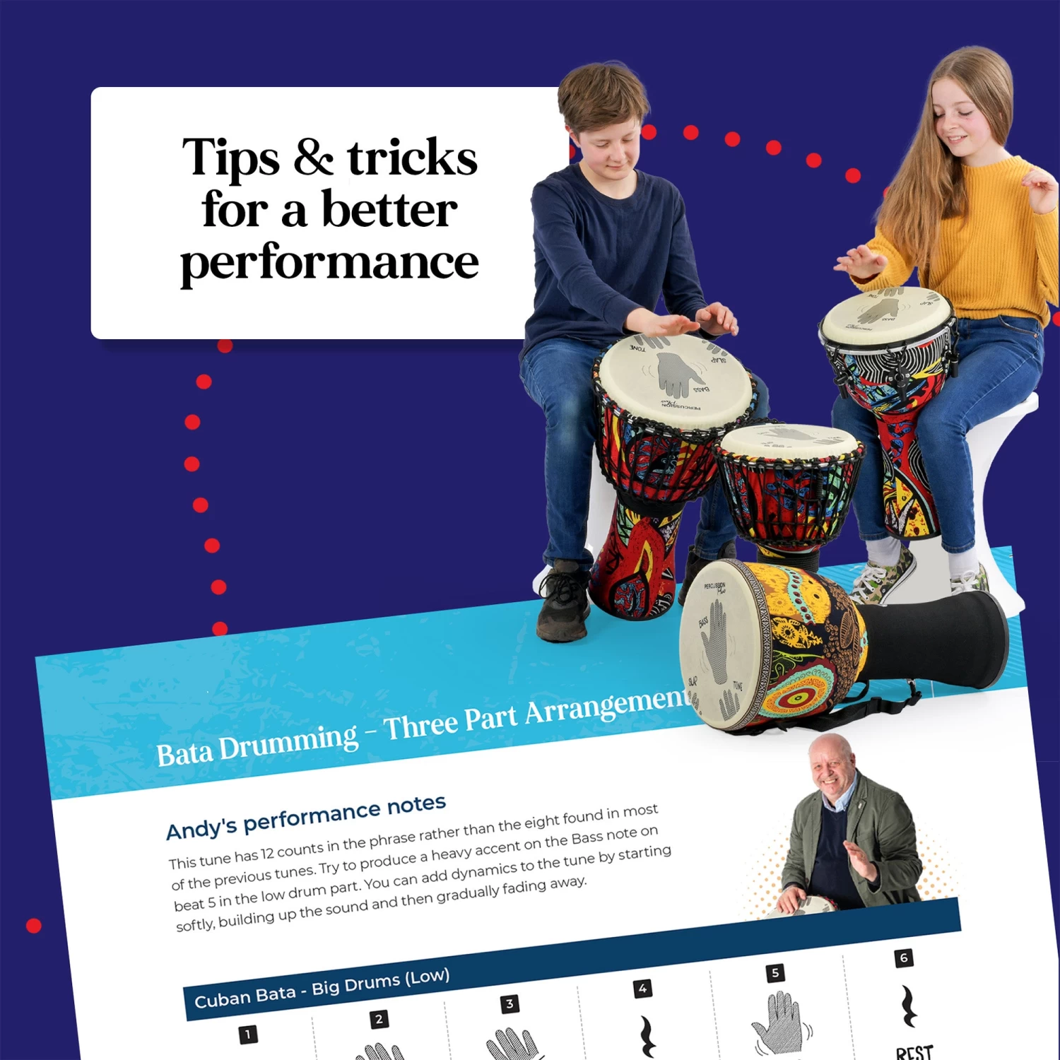 Slap Djembe Book By Andy Gleadhill - Image 6