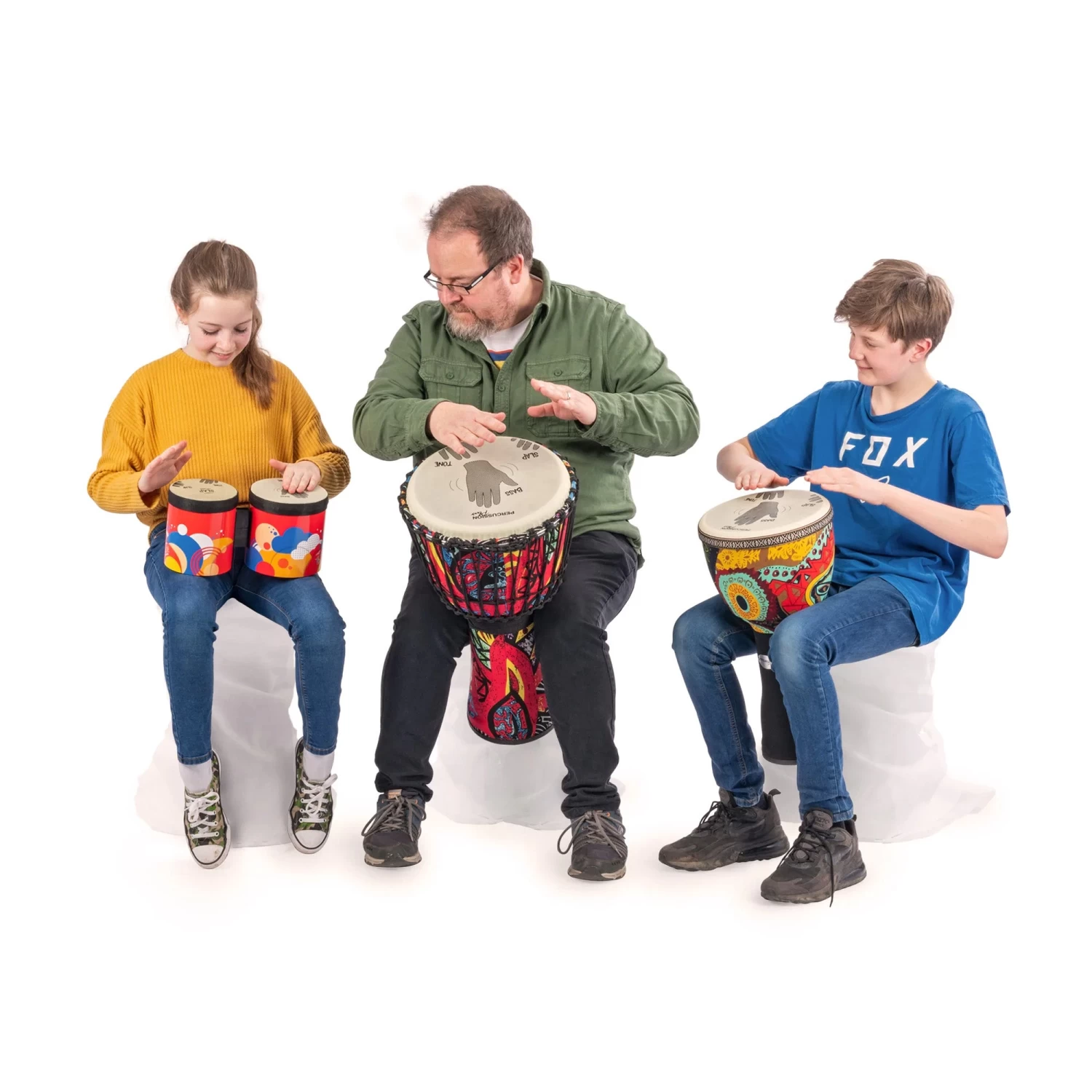 Percussion Plus Slap Djembe 15 Player Pack - Image 2