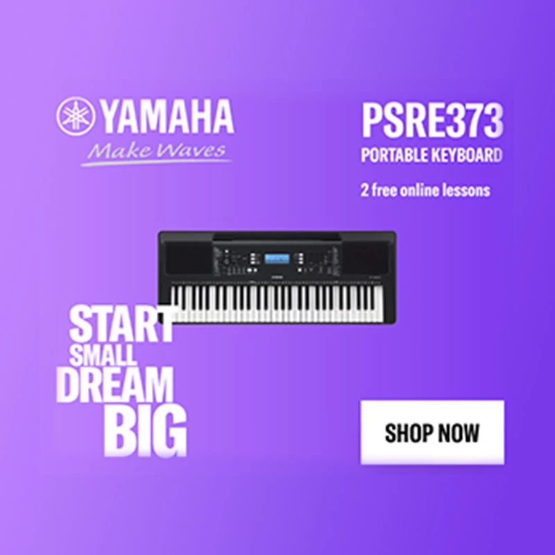 Yamaha PSRE373 Portable Keyboard With Remote Music Lesson - Image 8