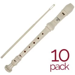 A-Star Descant Plastic Beige Recorder Pack