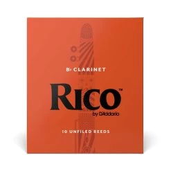 Rico Bb Clarinet Reeds - Pack Of 10