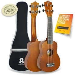 A-Star Soprano Ukulele With Aquila Strings And Bag