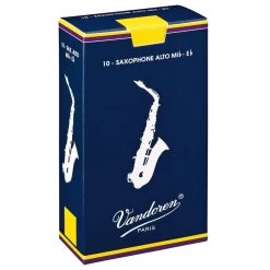 Vandoren Alto Saxophone Reeds - Pack Of 10